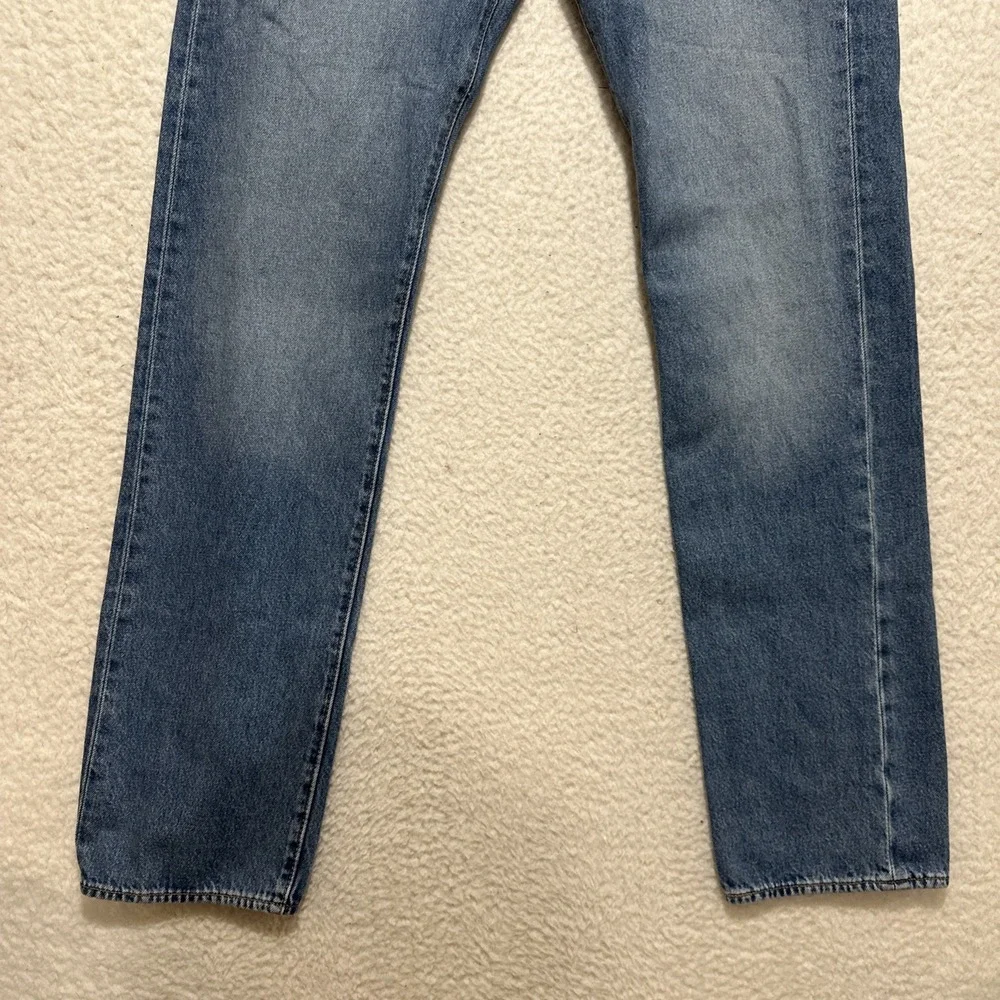 Levi's Strauss‎ 501 Original Straight Regular Light Blue Men's Denim Jeans Sz 32
